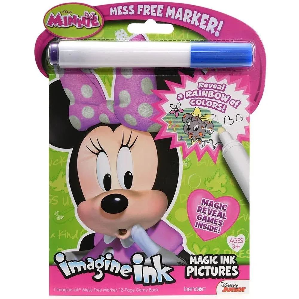 DJ Minnie Imagine Ink Magic Ink Pictures (Value) [Book]