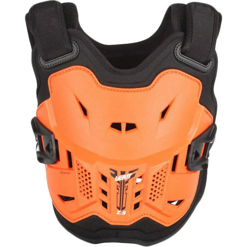 Leatt Chest Protecor 2.5 Kids- Orange/Black - Orange/Black One Size