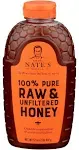 Nature Nate's 100% Pure Raw & Unfiltered Honey 32 oz