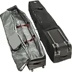 Rolling Double Ski Bag - Padded Ski Bag with Wheels for Air Travel