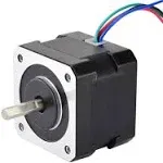 STEPPERONLINE NEMA 17 Stepper Motor 26Ncm(36.8oz.in) 12V 0.4A 3D Printer CNC