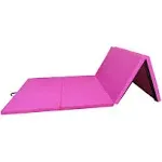 BalanceFrom All Purpose 4'x10'x2" Extra Thick High Density Anti Tear Gymnastics Gym Folding Exercise Aerobics Mats