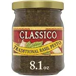 Classico Signature Recipes Traditional Basil Pesto Sauce &amp; Spread 8.1 oz Jar