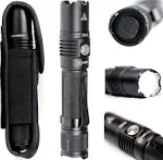 TX11 Tactical Flashlight With Duty Belt Holster Cree XPL-V6 1000 Lumens LED F...