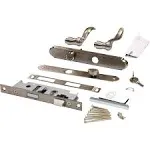 Larson Certified Storm Door Revere Mortise Handle Set (Brushed Nickel)