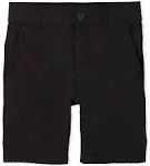 Boys Uniform Quick Dry Chino Shorts - Black