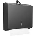 Paper Towel Dispenser Wall Mount Commercial, C Fold Multifold Hand Paper Towel Dispenser, Stainless Steel Tissue Holder