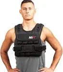 MiR Short Weighted Vest Option 20lbs Solid Iron Weights. Workout Vest for Men .