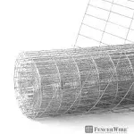 Fencer Wire 12.5 Gauge Galvanized Welded Wire 2 Inch by 4 Inch Mesh