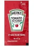 Concession Essentials Ketchup- Heinz Single Serve Packages .32 Ounces (Pack of 200)