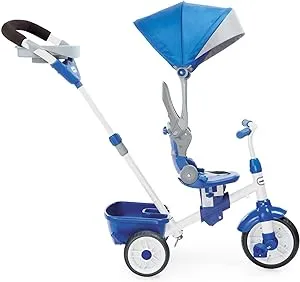 Little Tikes Perfect Fit 4-in-1 Trike Ride On, Blue