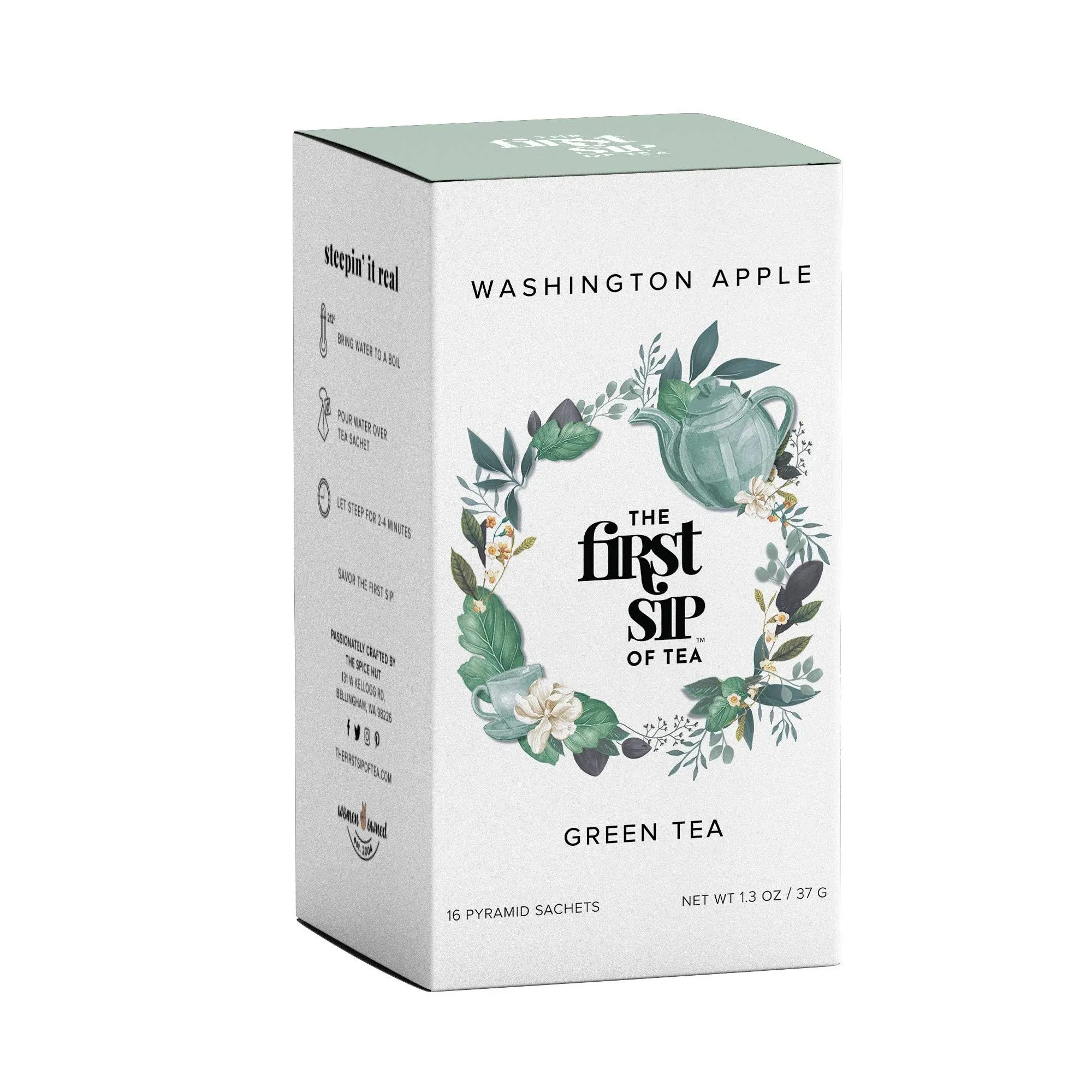 The Spice Hut Washington Apple Green Tea