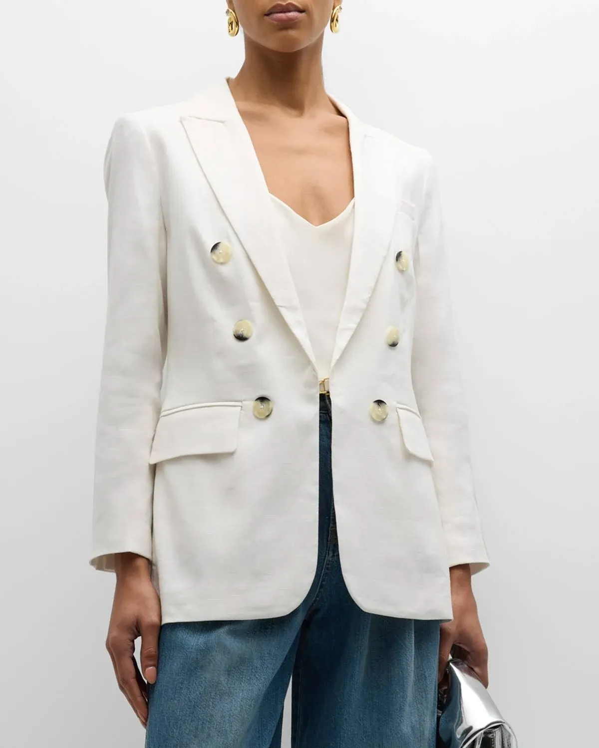 Veronica Beard Bexley Dickey Jacket - Off White