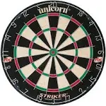 Unicorn England Striker PDC Endorsed Quality Bristle Tournament Dart Board NG2