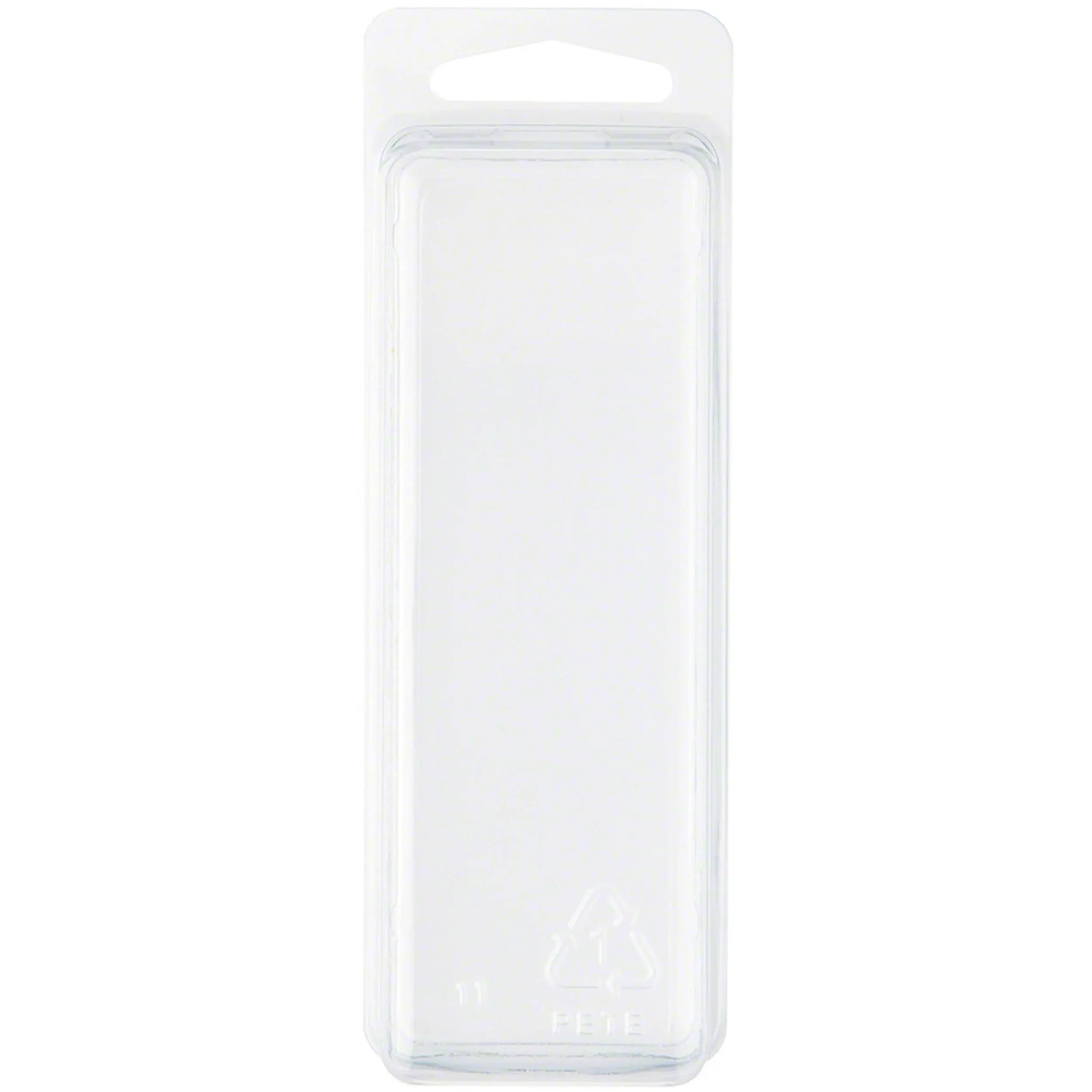 Clear Plastic Clamshell Package / Case, 4.19&#034; H x 1.5&#034; W x 1.25&#034; D, 10-Pack