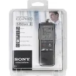 New in Box Sony ICD-PX820 Digital Voice Recorder 535 hours PC Link USB Editing