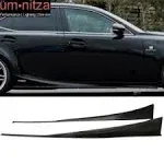 2014-2020 Lexus IS250 IS300 IS350 F Sport Style Side Skirts Panel PU