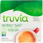 Truvia Naturally Sweet Calorie-Free Sweetener - 140 packets, 9.87 oz box