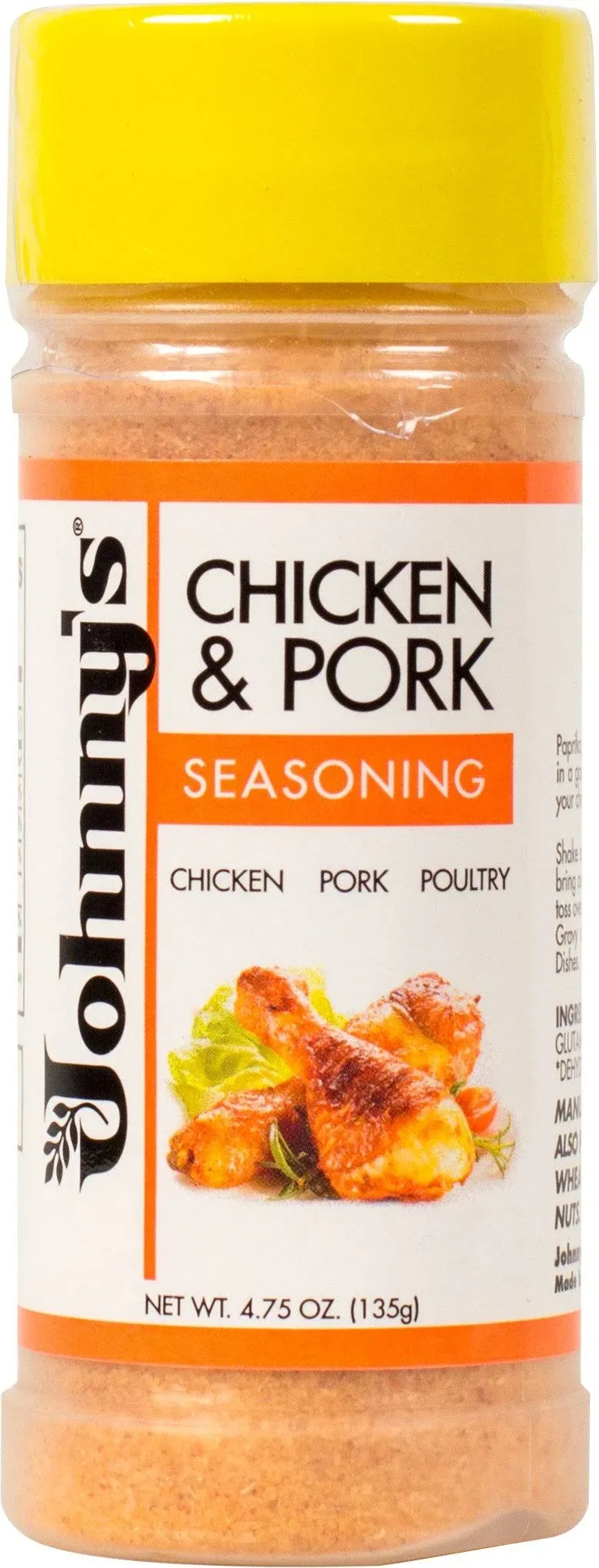 Johnny&#039;s Chicken and Pork Seasoning, 4.75 Ounce (Pack of 6)