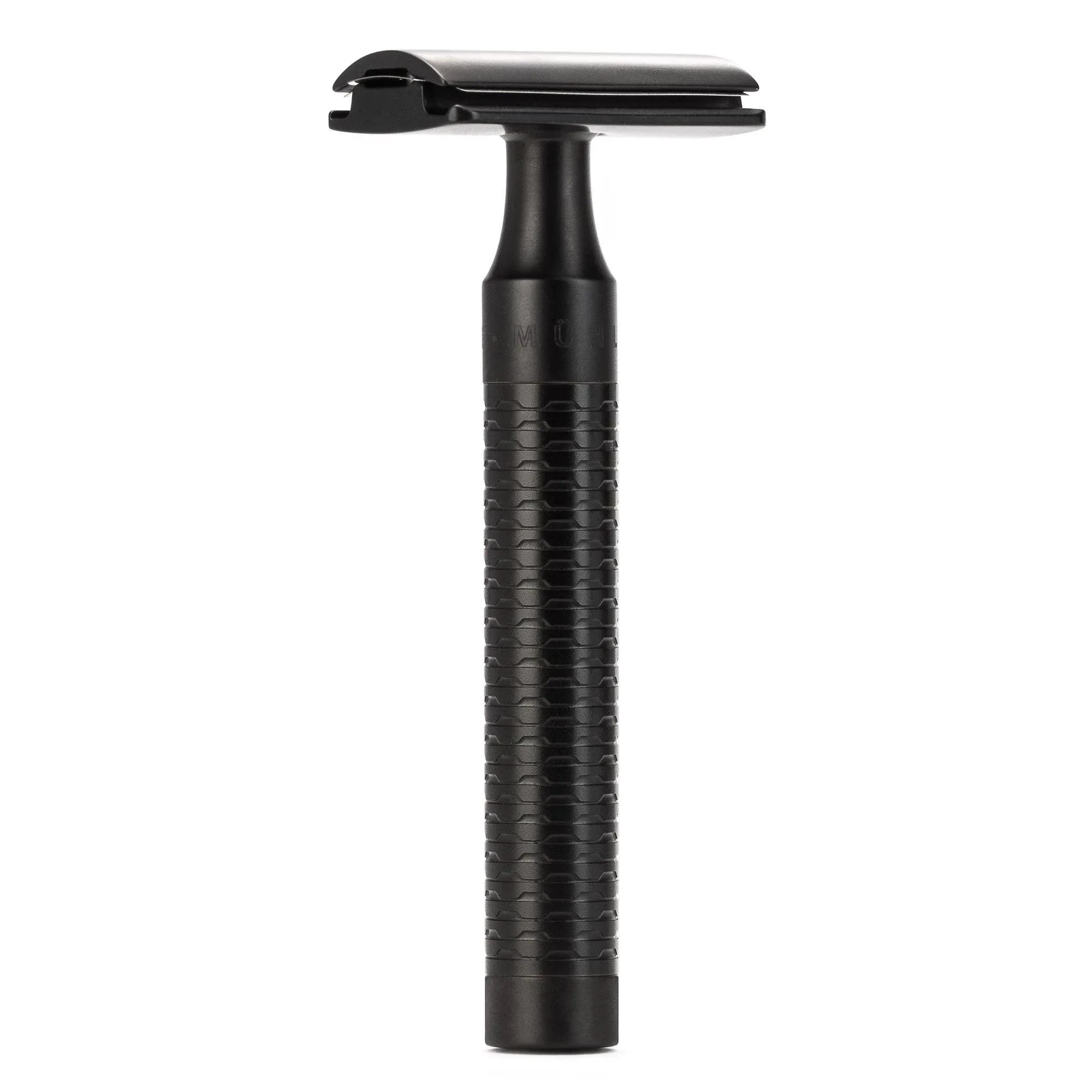 Muhle Rocca Stainless Steel & Black Safety Razor