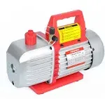 Kozyvacu 5CFM 2-Stage Rotary Vane Vacuum Pump (5.0CFM, 40Micron, 1/2hp) for HVAC