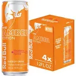 Red Bull Amber Edition Strawberry Apricot Energy Drink - 12 fl oz