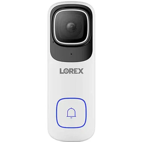 Lorex 4K Wi-Fi Video Doorbell (Wired, 32GB, Cloud-Enabled)