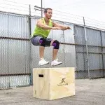 3-in-1 Wood Plyometric Jump Box 30/24/20