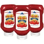 Red Gold and Folds of Honor Tomato Ketchup, Kosher and Gluten Free, 20 Ounce Squeeze Bottles, 3-Pack