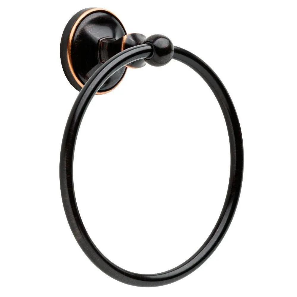 PTM46-VCR Portman Towel Ring Bath Accessories Venetian Bronze Finish