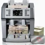 Cassida 9900R 2-Pocket Mixed Denomination Money Counter Machine