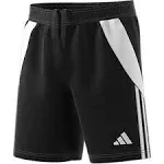 Adidas Youth Tiro 24 Soccer Shorts, Black/White / 2XS