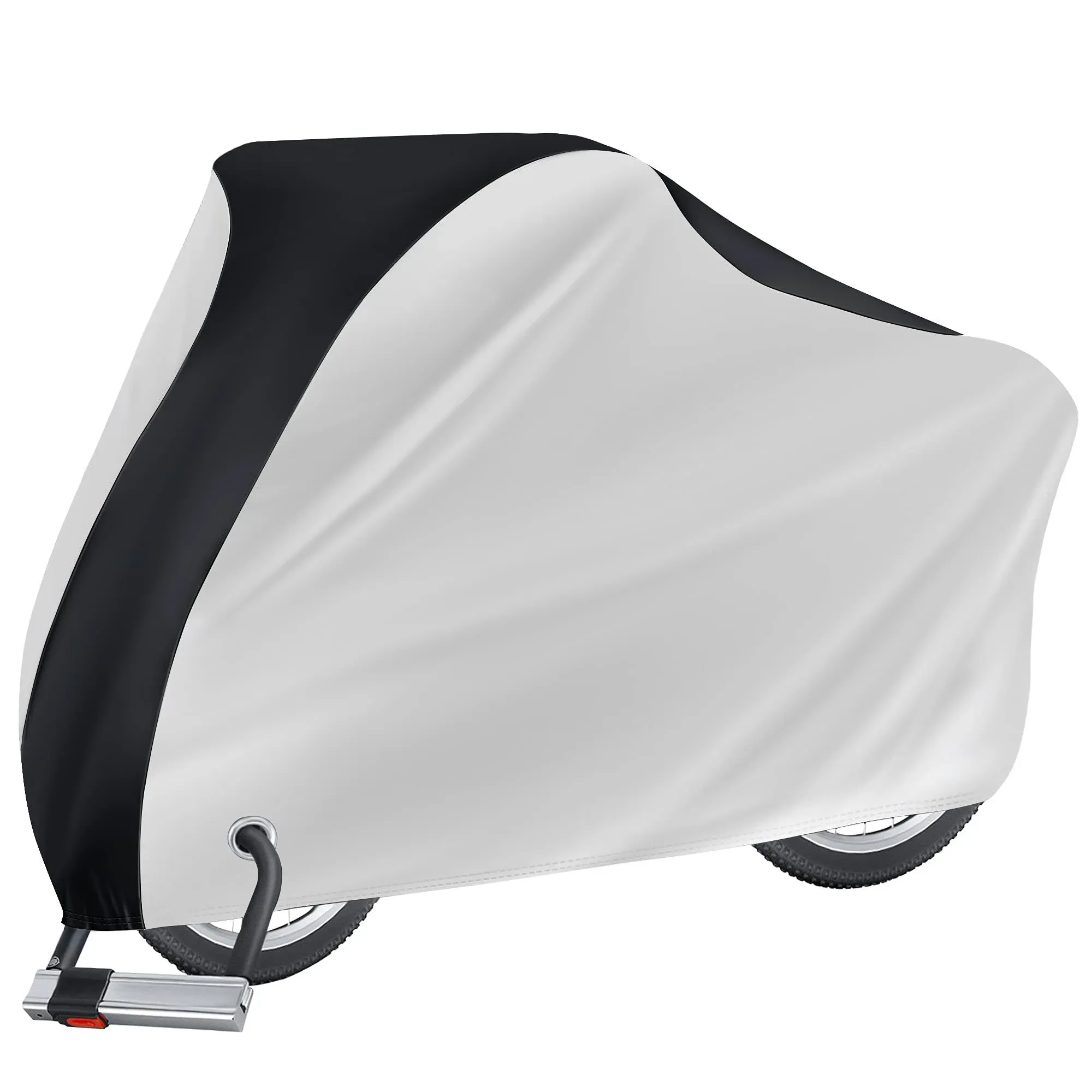 PUROMA XL BIKE COVER SILVER BLACK 78&#034; X 27.5&#034; X 43.3&#034; Outdoor / Indooor