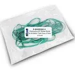 Plasticplace Rubber Bands for 33 Gallon Trash Can - 5 Pack, Green