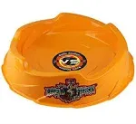 Stadium Battle Arena Training Ground for Beyblade Battling Games (Yellow 2)