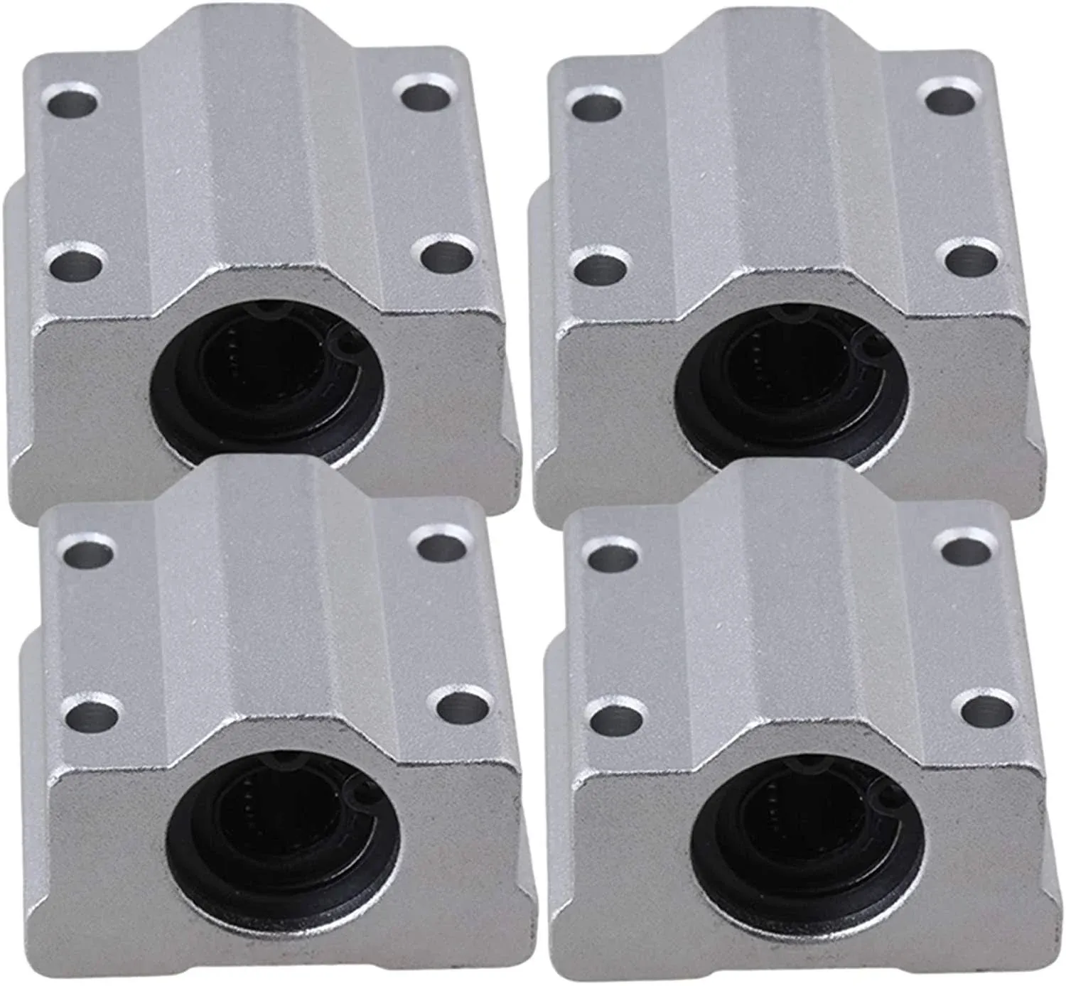 BQLZR SC8UU Linear Motion Ball Bearing CNC Slide Bushing 34.5mm Length Pack of 4