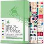 Clever Fox Budget Planner - Expense Tracker Notebook. Monthly Budgeting Journal, Finance Planner & Accounts Book to Take Control of Your Money.