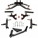 GTW 4&#034; A-Arm Golf Cart Lift Kit for Yamaha G29/Drive/Driv<wbr/>e2 with Solid Axle Rear