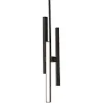 Indra 4&quot; LED Pendant - Black | www.lampsplus.com