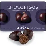 ChocoHigos Hand-dipped Dark Chocolate Figs - 4.9 oz tray