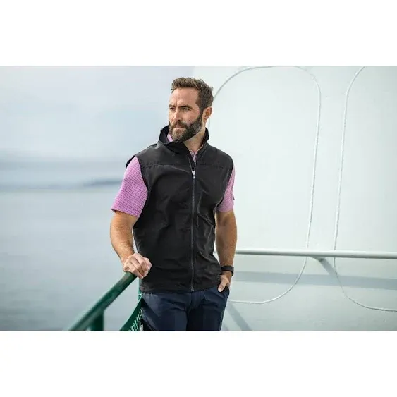 Cutter & Buck Men's Charter Eco Full-Zip Vest