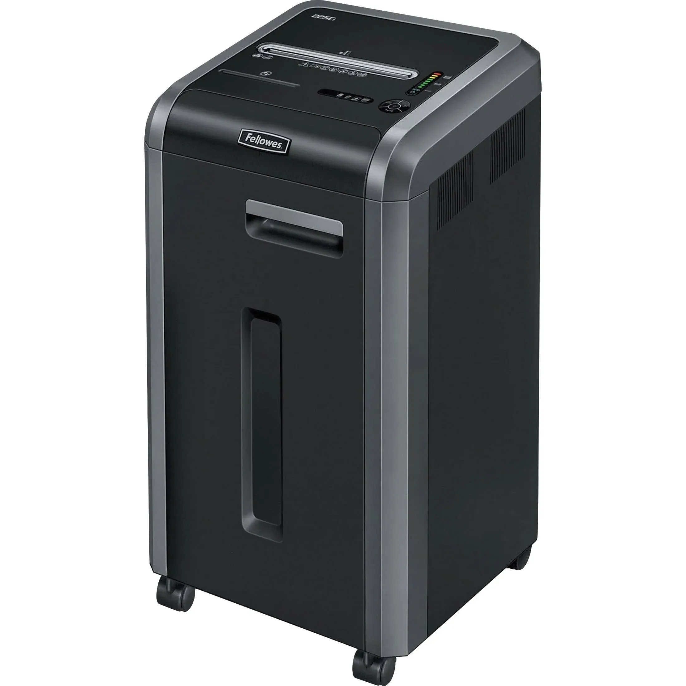 Fellowes Powershred 225Ci 100% Jam Proof 22-Sheet Continuous Duty Cross-Cut Shredder