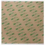 3M 468MP Double Sided Adhesive Transfer Tape Sheets 8&#034; x 8&#034; (5-Pack)