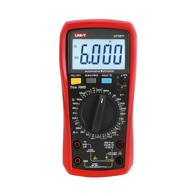 UNI-T UT105+/UT107+ Handheld New Energy Vehicle Multimeter Auto Power Off