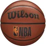 Wilson NBA Forge Indoor/Outdoor Basketball, Brown, 27.5 in.