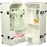 The Queen&#039;s Treasures 18&#034; Doll Clothes Storage Case Furniture Fits American Girl