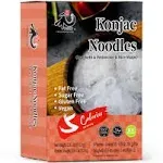 YUHO Shirataki Konjac Pasta and Rice Variety 8 Pack Inside, Vegan, Low Calorie Food, Gluten Free, Fat Free, Keto Friendly, Zero Carbs, Healthy Diet Pasta 1520g, 3 Noodles, 3 Fettuccine and 2 Rice