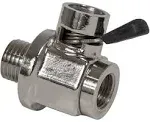 EZ Engine Oil Drain Valve EZ-109(12mm-1.<wbr/>5) &amp; Straight Hose End H-001 COMBO PACK