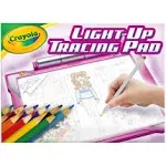 Crayola Light up Tracing Pad - Pink girl age 6+