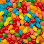 Tiny Jelly Beans Miniatures Size in Assorted Fruit Flavors, 2-Pound Pack